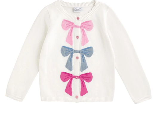 Multi Bow Cardigan