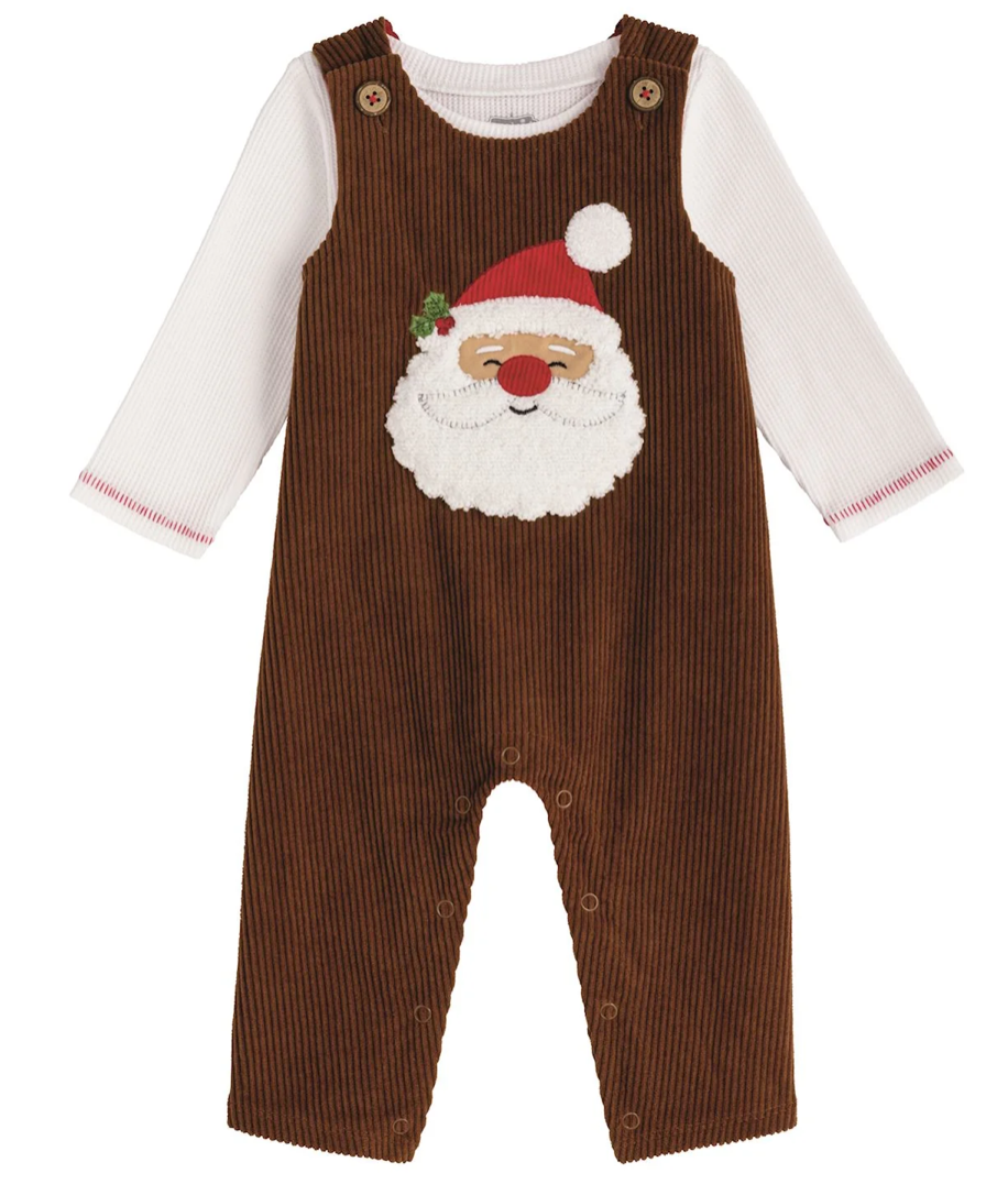Santa Corduroy Longall Set