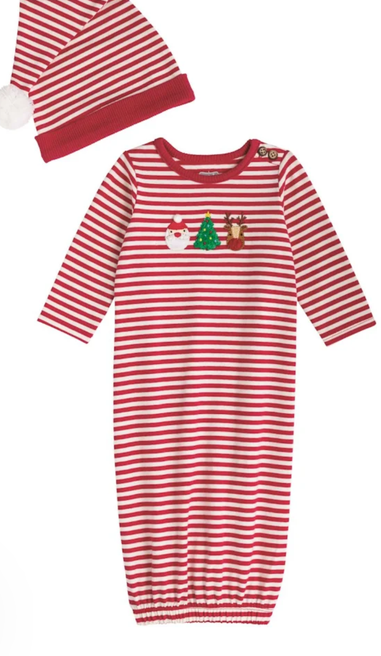Christmas Gown & Hat