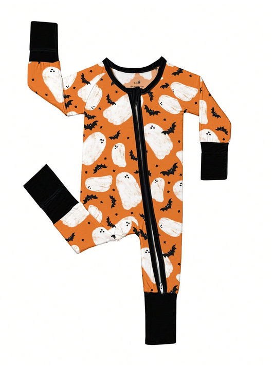 Halloween Bamboo Ghost Zippy