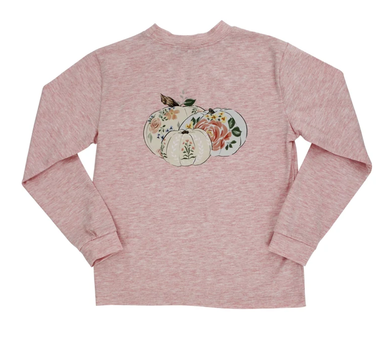 Girls Pumpkin Logo T Shirt