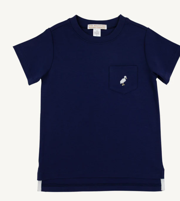 Carter Crewneck SS- nantucket Navy