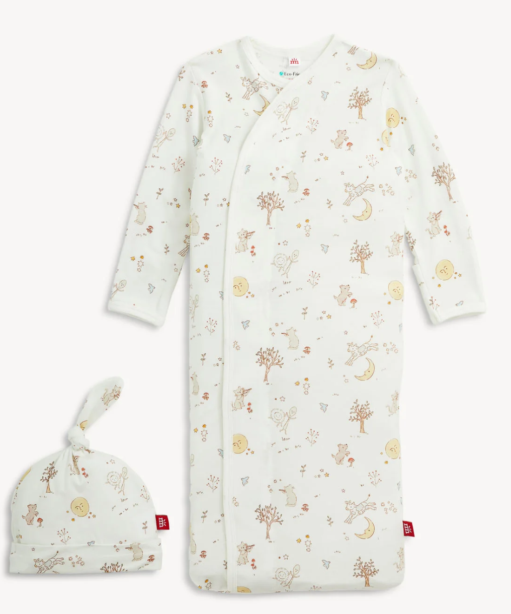 Bedtime Rhymes Modal Gown & Hat Set