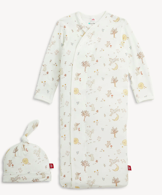 Bedtime Rhymes Modal Gown & Hat Set
