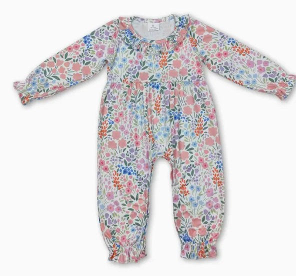 Spring Floral LS Romper