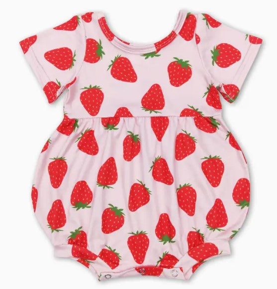 Strawberry Print Bubble