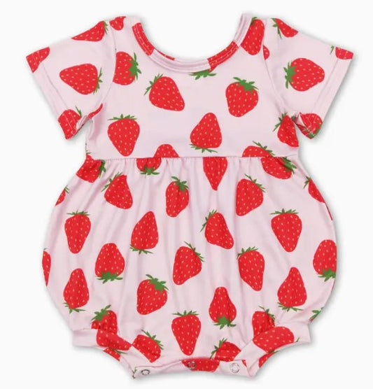 Strawberry Print Bubble