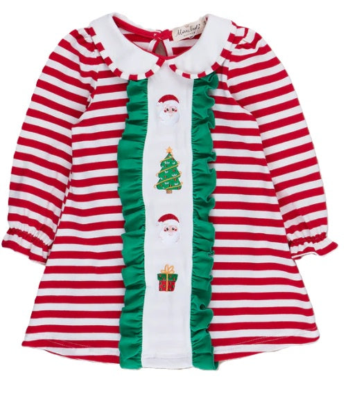 Striped Santa Dress
