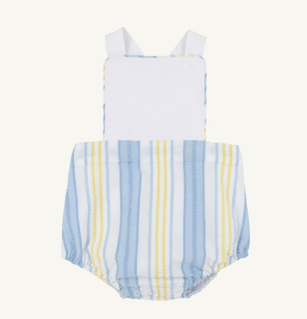 Sayre Sunsuit- Sobro Seersucker