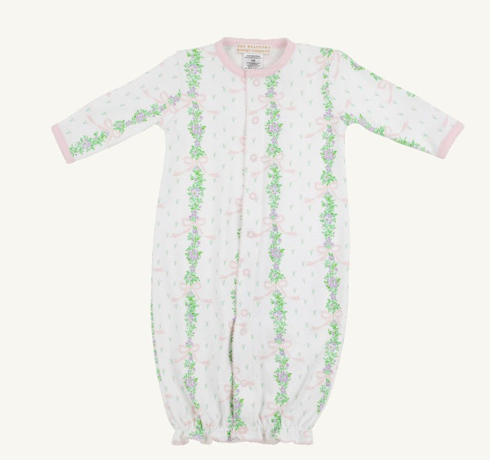 Twinkle Twinkle 2 in 1 Gown- Fincastle Floral/Palm Beach Pink