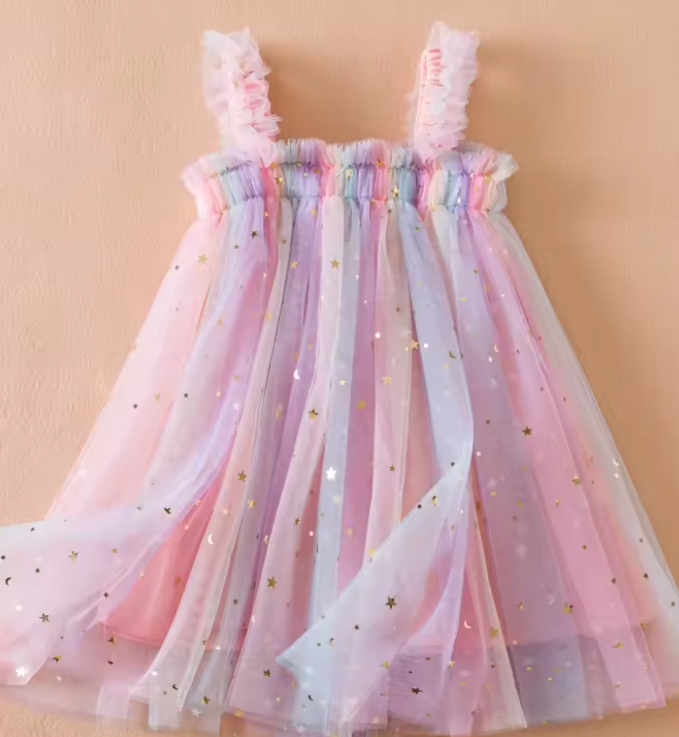 Tule Rainbow Sparkle Dress