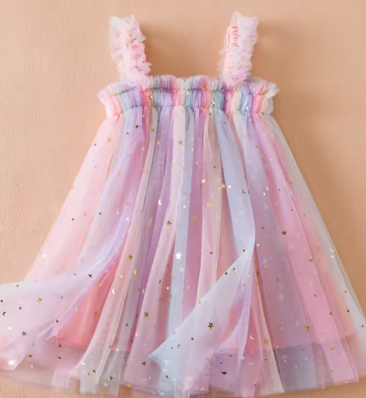 Tule Rainbow Sparkle Dress