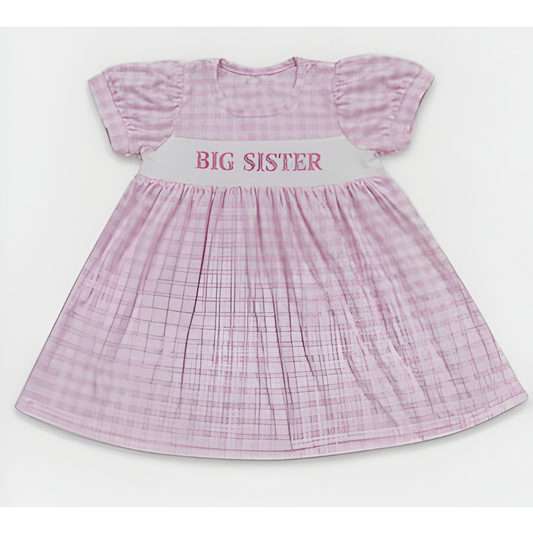 Embroidered Big Sister Dress
