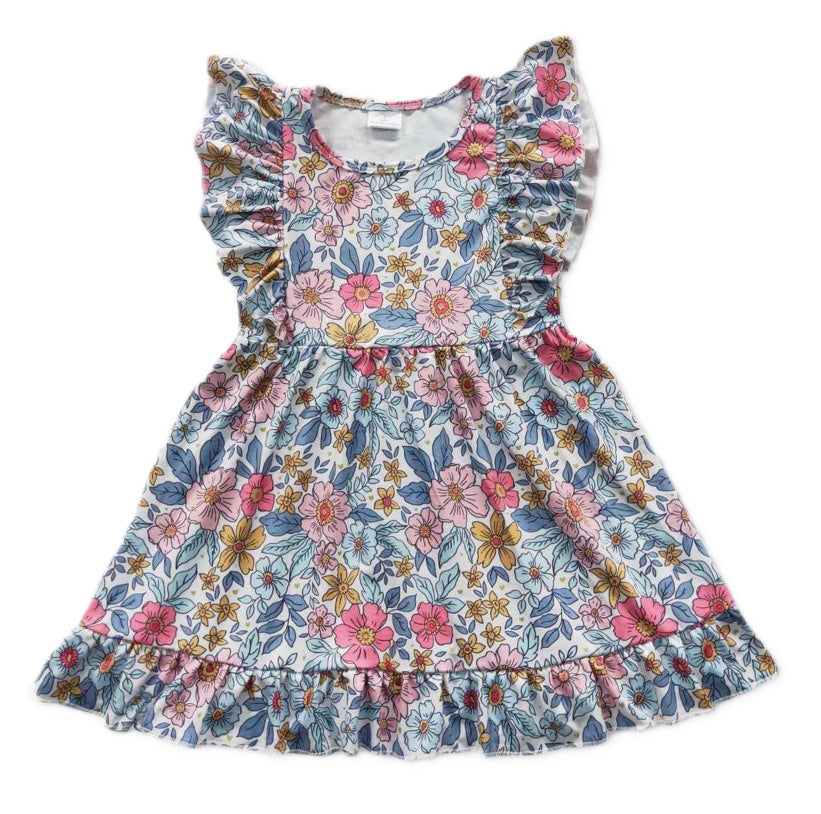 Vintage Flower Play Dress
