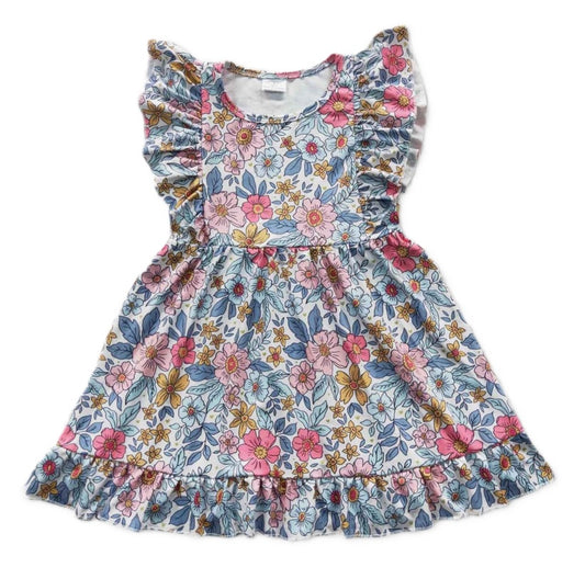 Vintage Flower Play Dress