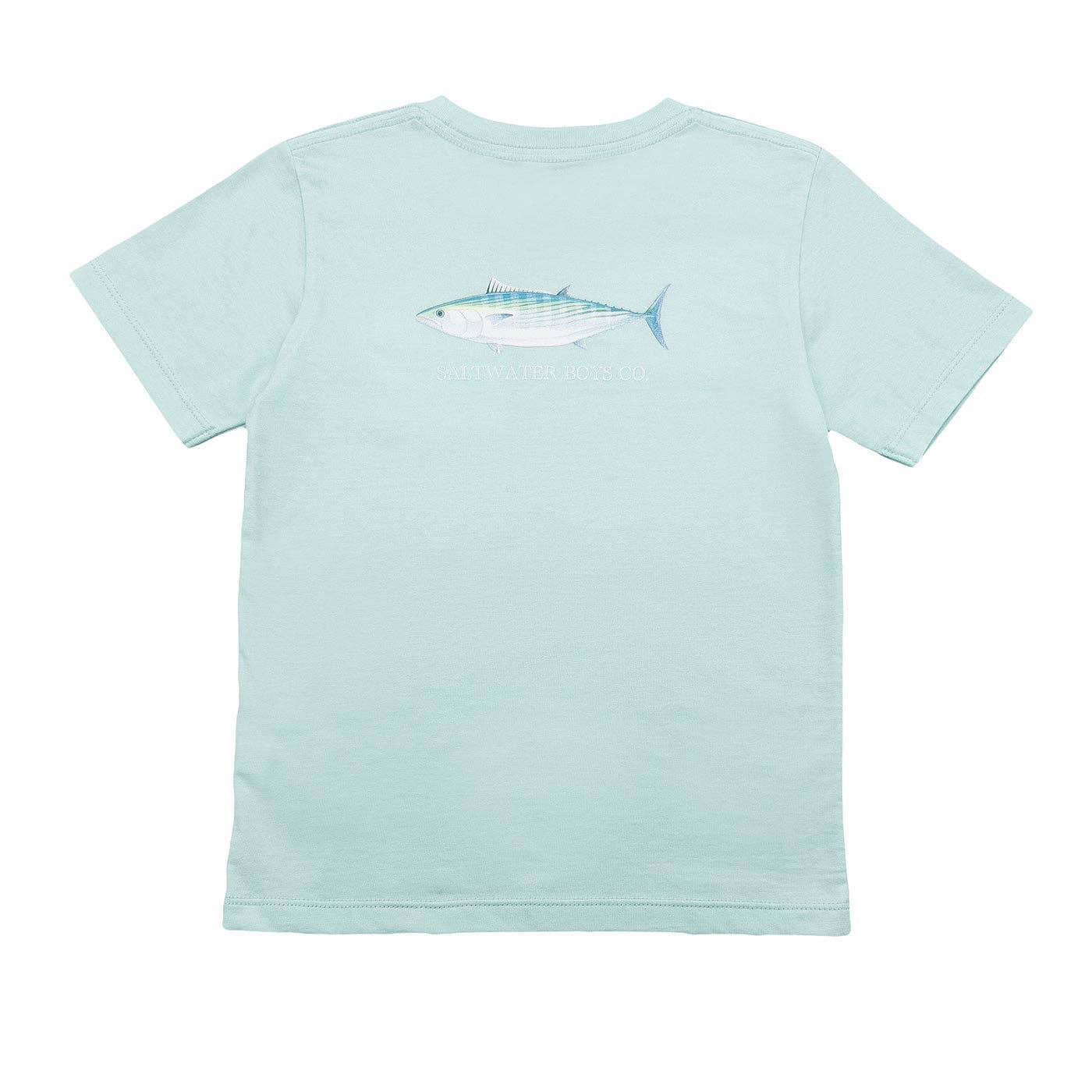 Atlantic Bonito Fish T-Shirt - Aqua