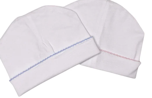 Picot Trimmed Hat