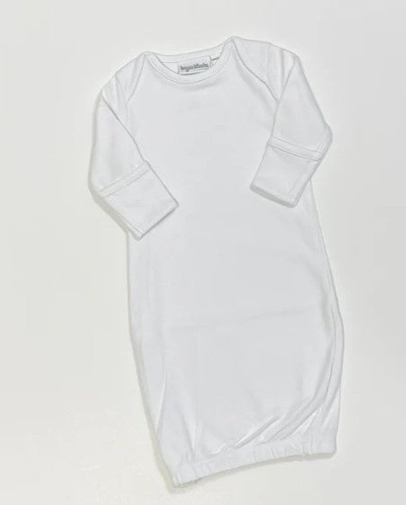 White Unisex Gown