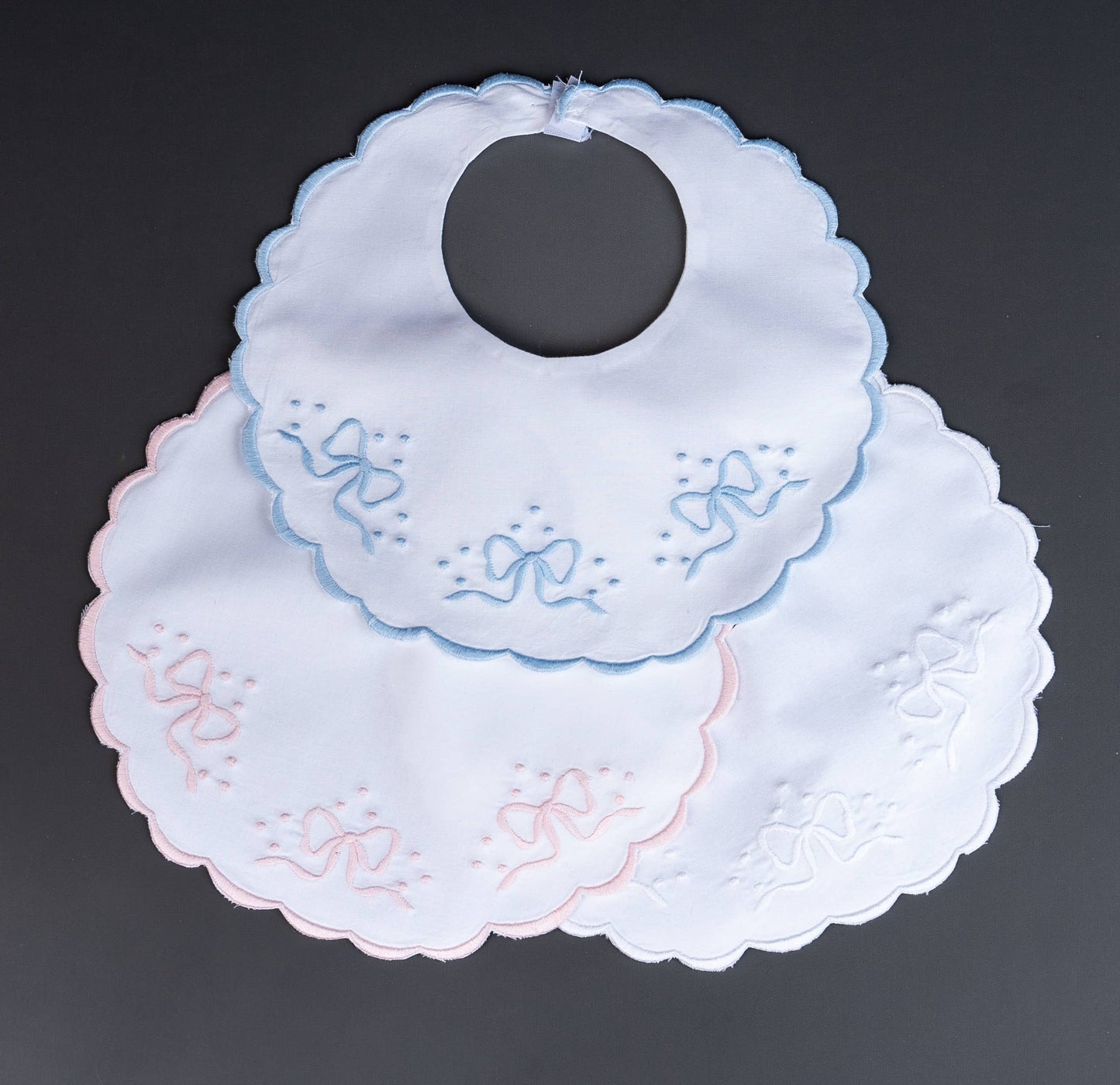 Bows & Dots Bib