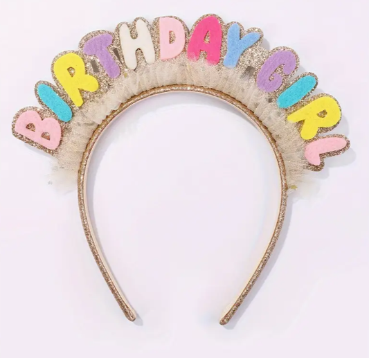 Bday Girl Headband