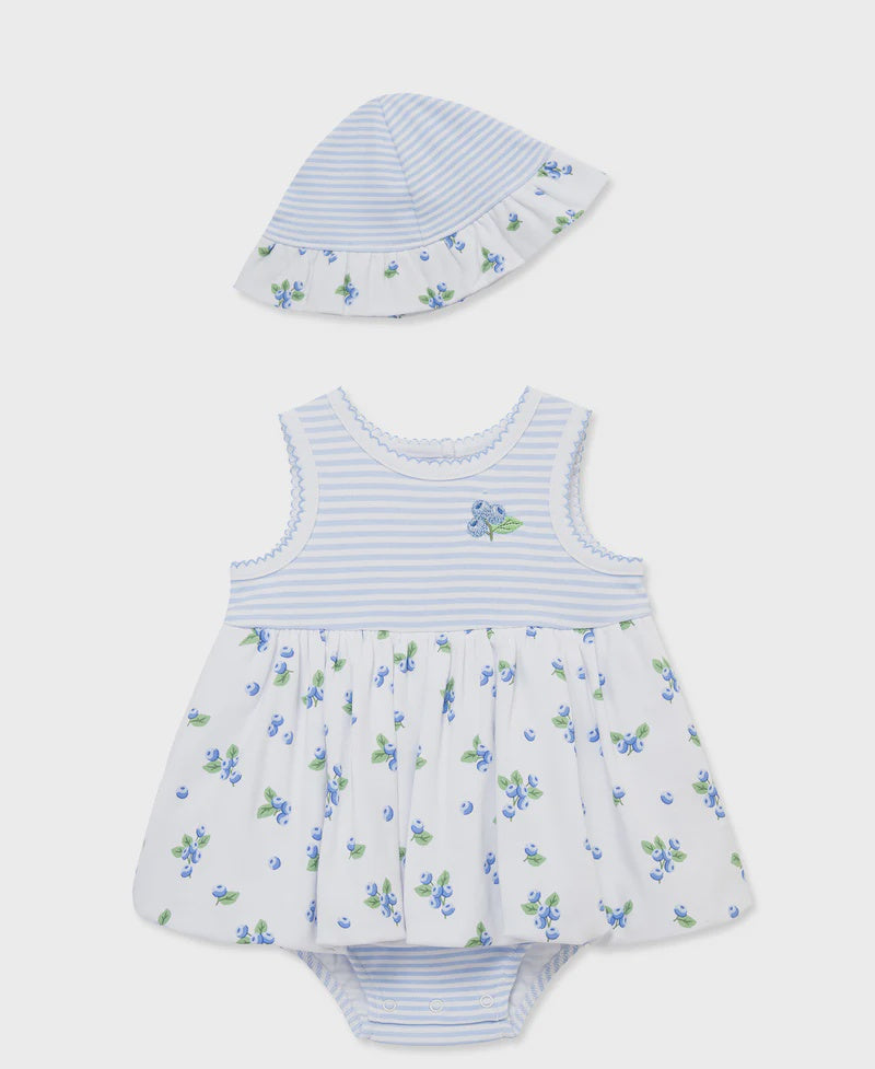 Blueberries Romper & Hat