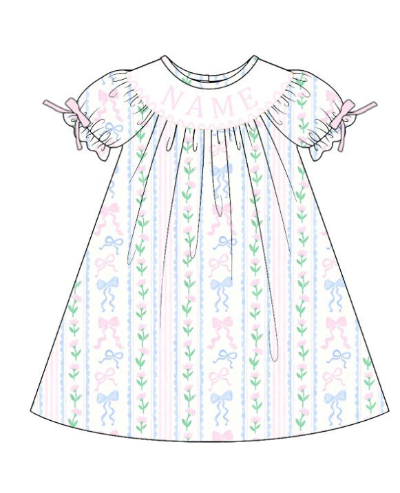 ***PRE-ORDER Custom Spring Smocked Dress***