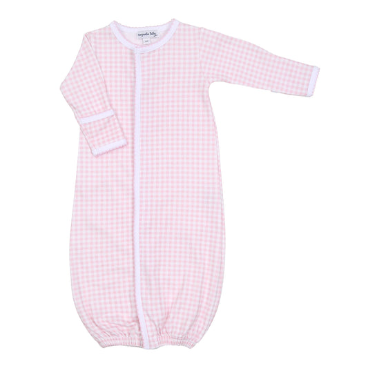 Pink Mini Checks Converter Gown