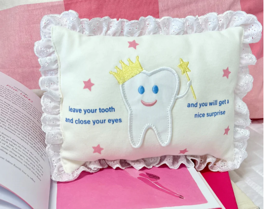 Fairy Exchange Pillow- Pink