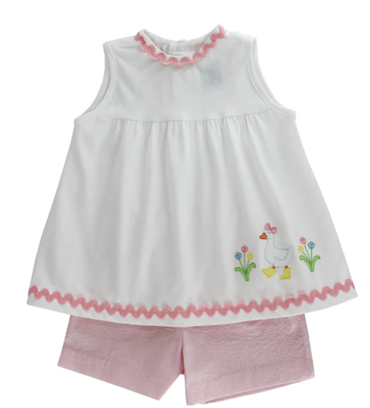 Bailey Boys- Goose in Boots Short Set