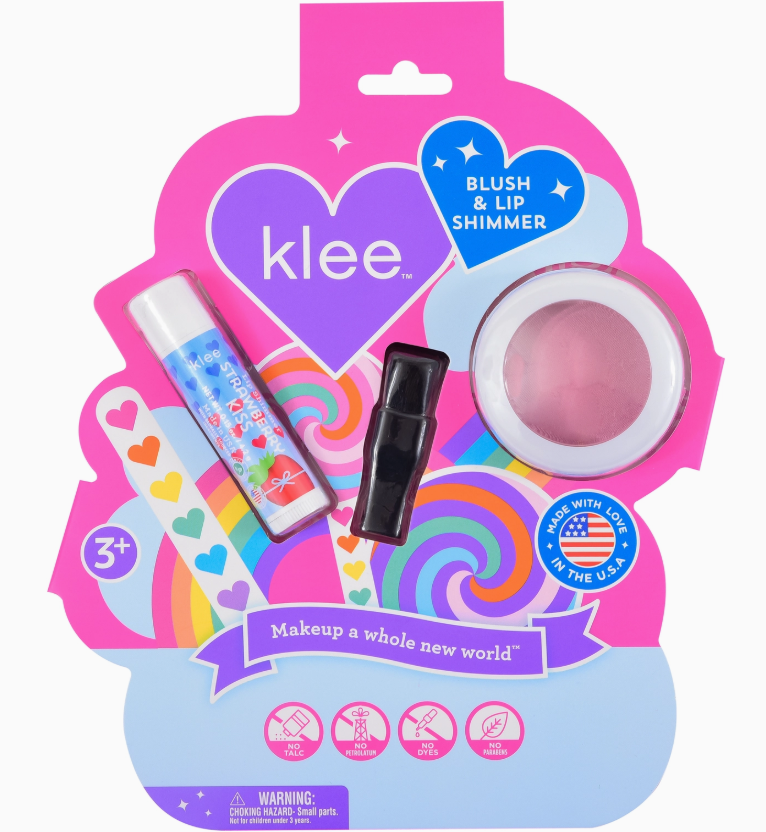 Klee Sunshine Whisper-Blush & Lip Shimmer Set
