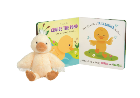 Mabel Book Set with Plush Duckling