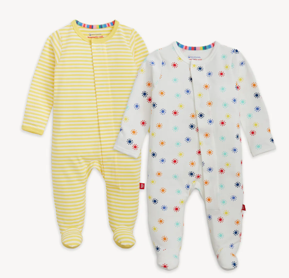 Magnetic Me Cloud Stretch Yellow Sunburst Set