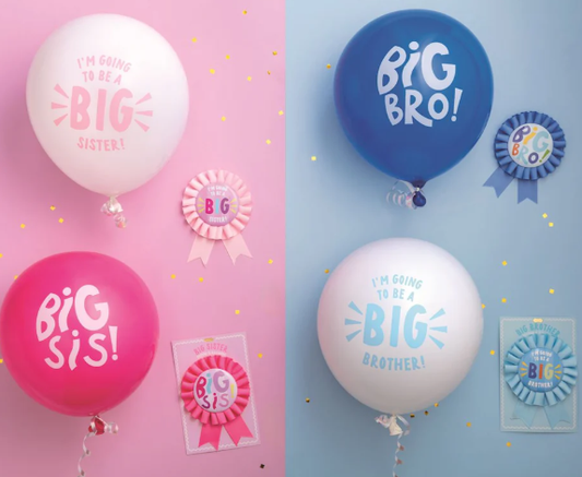 Sibling Button & Balloon Set