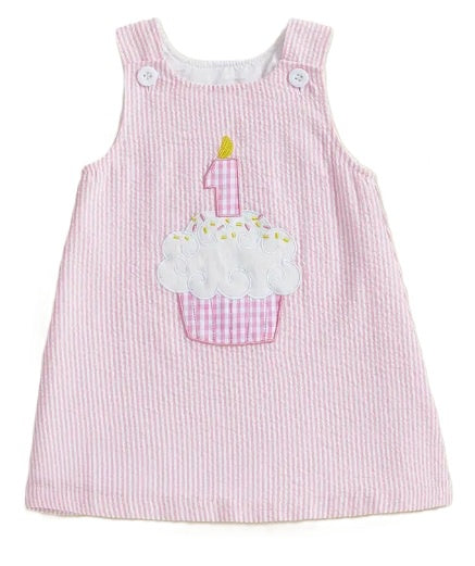 Seersucker One Cupcake Dress
