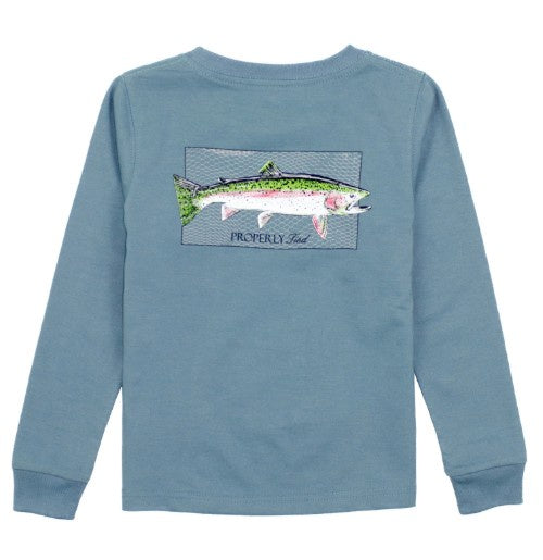 Properly Tied LS Trout Steel Blue