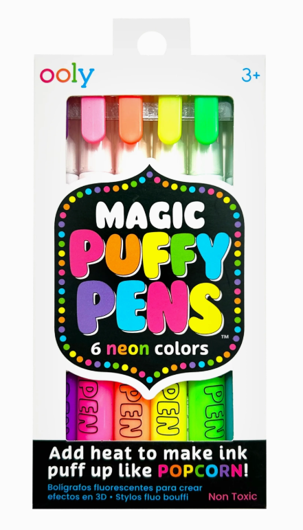 Ooly- Puffy Magic Pens