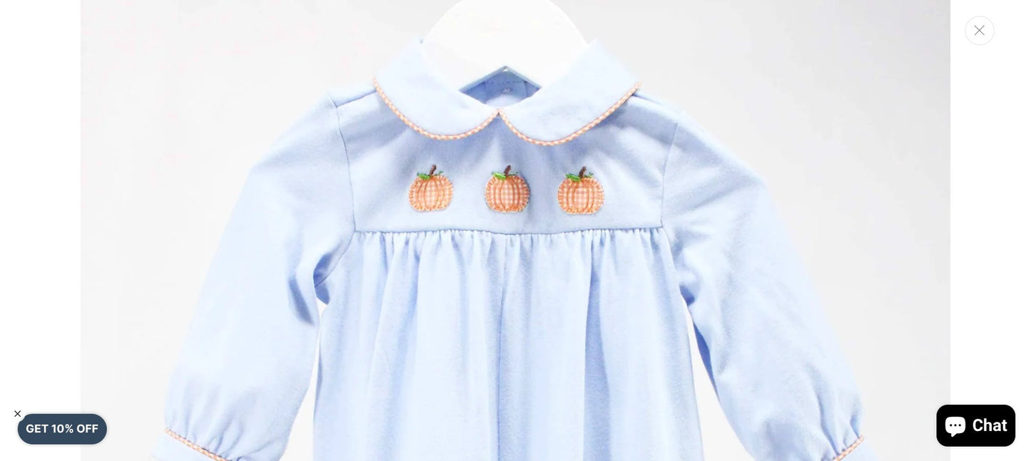 Pumpkin Levi Romper