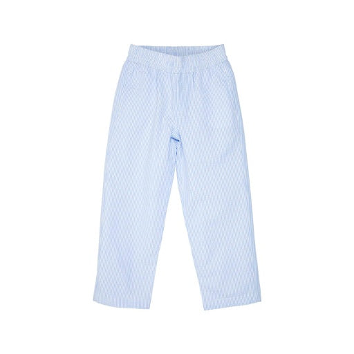Sheffield Pant - Breakers Blue Seersucker