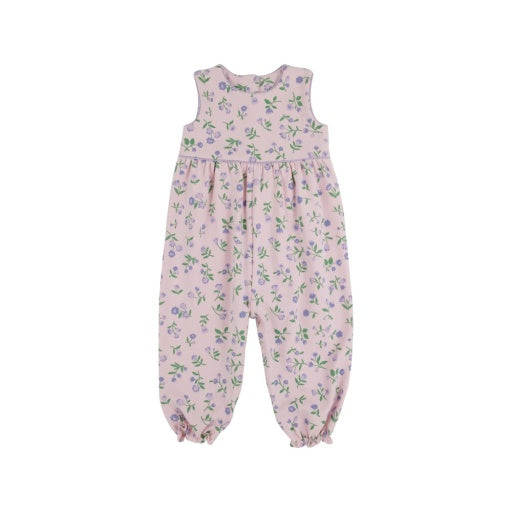 Sleeveless Rebecca Romper-Tuxedo Park Tulips