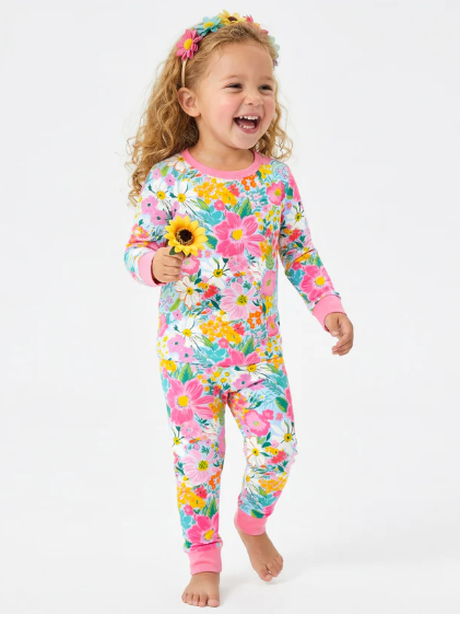 Spring Wildflower Bamboo Set