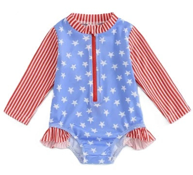 Stars & Stripes LS Swimsuit