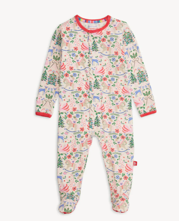Sugar Plum Dreams Magnetic Modal Footie
