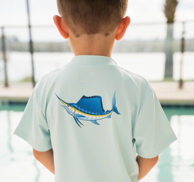 Saltwater Boys- Performance Sailfish T-Shirt