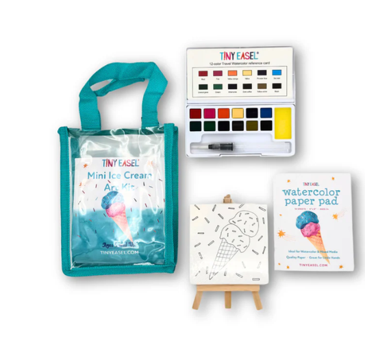 Tiny Easel Art Kit