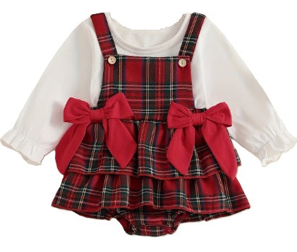Tartan Plaid Jumper Set