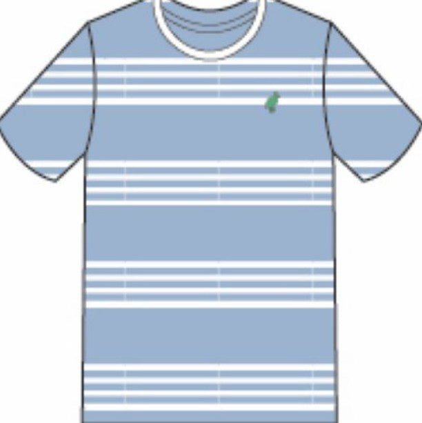 Carter Crewneck- Saddle Ridge Stripe