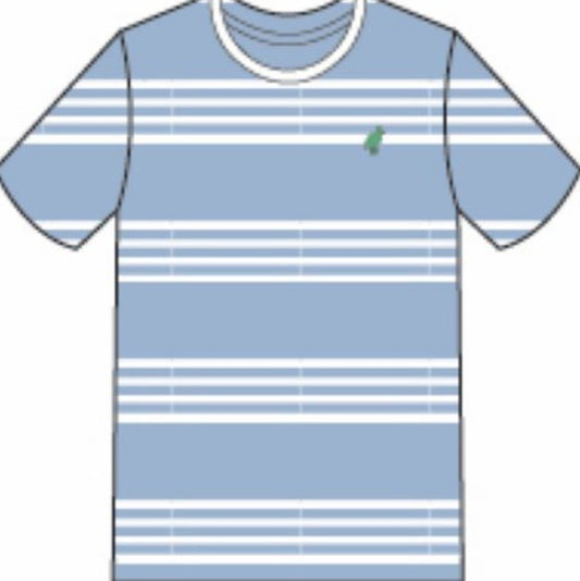 Carter Crewneck- Saddle Ridge Stripe