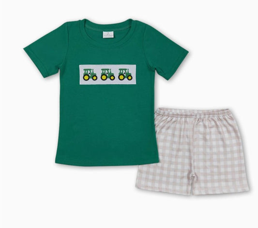 Green Tractor Outfit