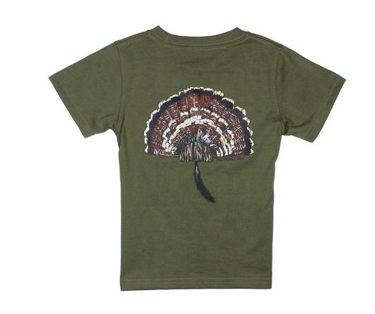 Boys Turkey Mount SS Olive